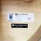 冨士ファニチア FUJI FURNITURE ナギ Nagi サイドテーブル T04510S オーク材 天板Φ40cm 小林幹也 定価￥44,000- ◎