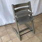 ストッケ STOKKE トリップトラップ TRIPP TRAPP ベビーチェア キッズチェア S/N5 ベビーガード・トレイ・延長グライダー付き ストームグレー ノルウェー 北欧家具 ◇