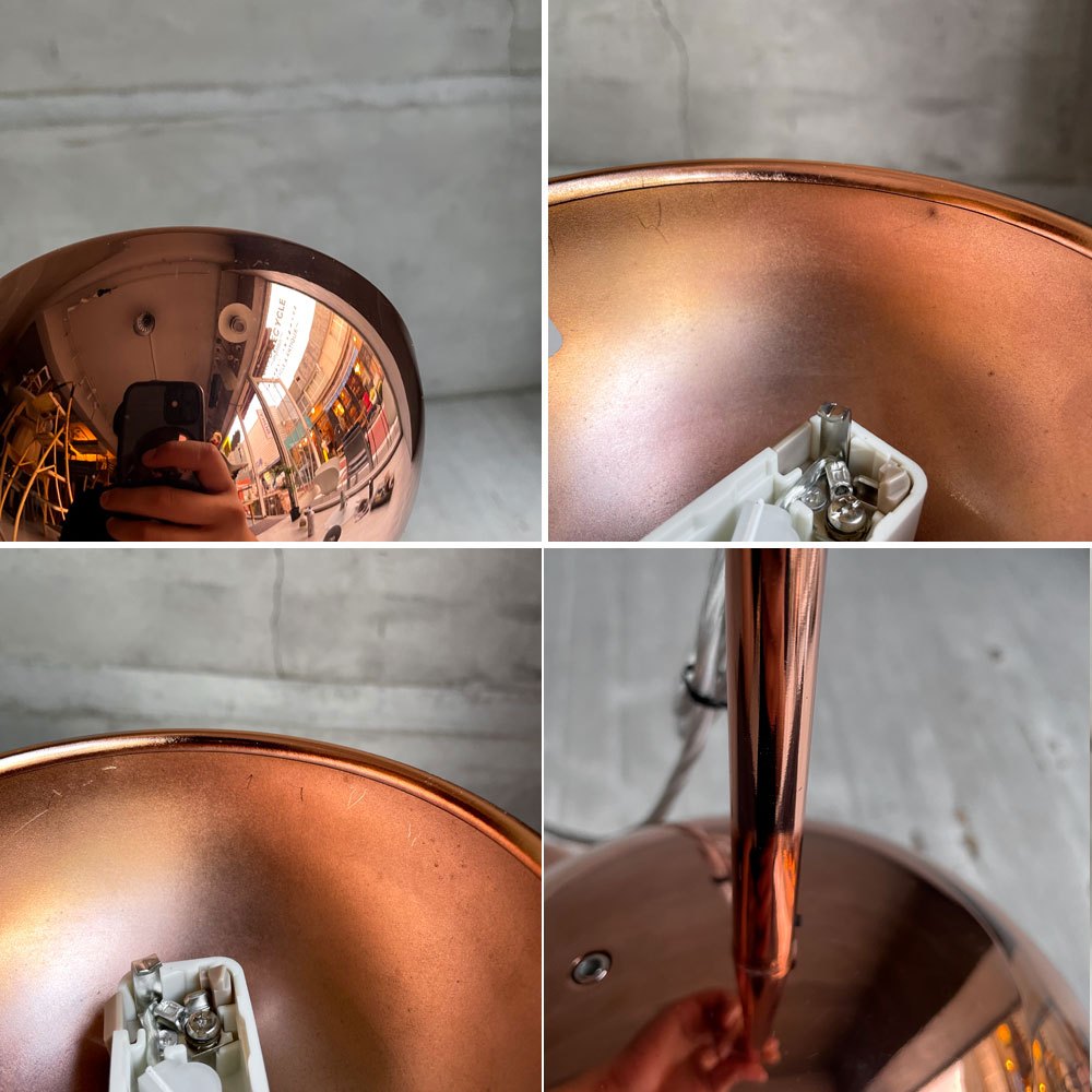 トムディクソン Tom Dixon コッパー ラウンドペンダントライト 25 Copper Round Pendant 25 コッパーカラー 参考定価￥70,180-  廃番 ♪