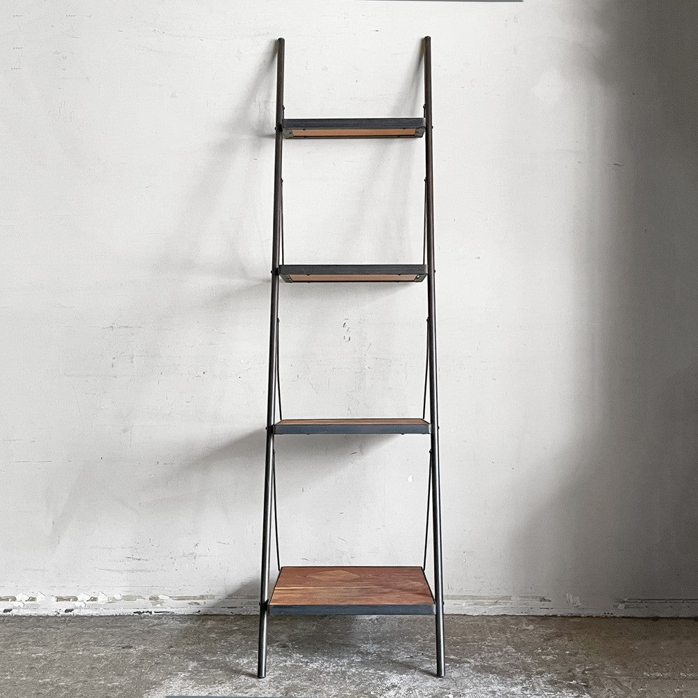ジャーナルスタンダードファニチャー j.s.F シノン CHINON LADDER SHELF ラダーシェルフ ディスプレイラック 4段 杉古材 インダストリアル ■
