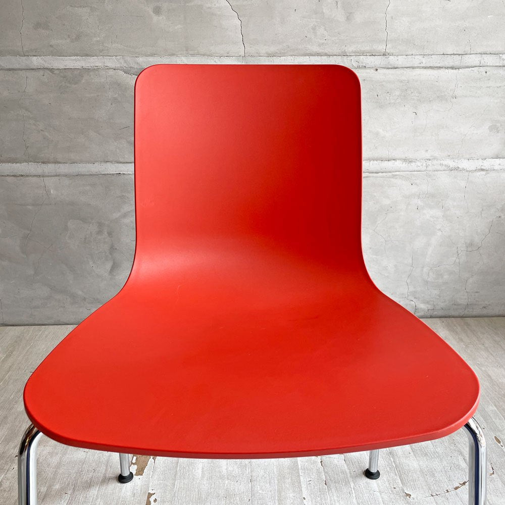 ヴィトラ vitra ハルチューブ HAL Tube サイドチェア ダイニングチェア ブリック スタッカブル ジャスパー・モリソン ♪
