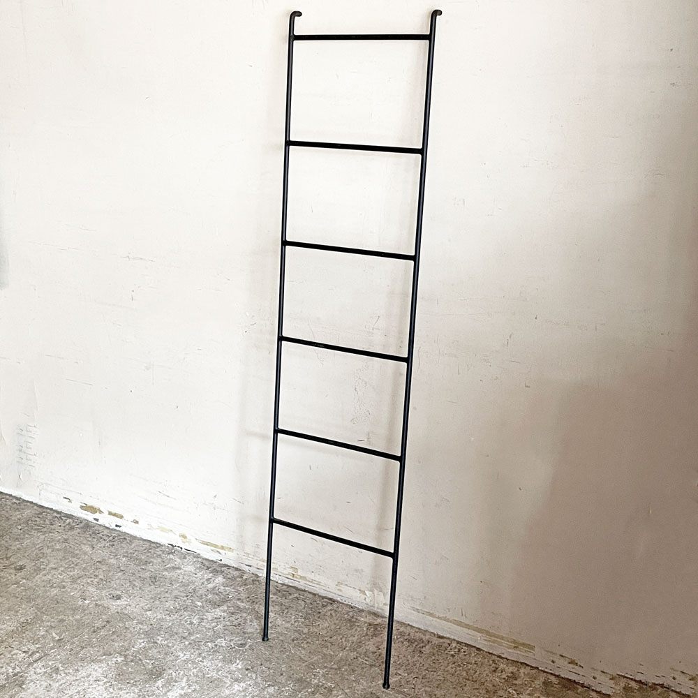 イデー IDEE アイアン ラダー IRON LADDER ハンガーラック ウォールラック ブラック 立て掛け ■