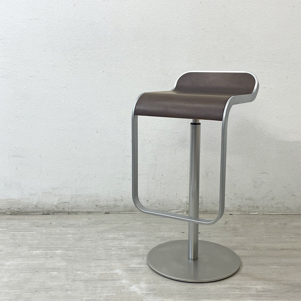 ラパルマ La palma レム LEM カウンタースツール 昇降式 カウンターチェア ハイスツール ウッドシート ダークウォールナット AZUMI アズミ A ●