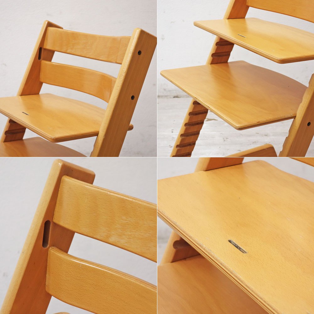 ストッケ STOKKE トリップトラップ TRIPP TRAPP ベビーチェア キッズチェア S/N3～ ノルウェー 北欧家具 ●