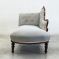 ロイズアンティークス Lloyd's Antiques イギリスビンテージ シェーズロング UKビンテージ Chaise Longue 長椅子 モケット生地 マホガニー材 〓