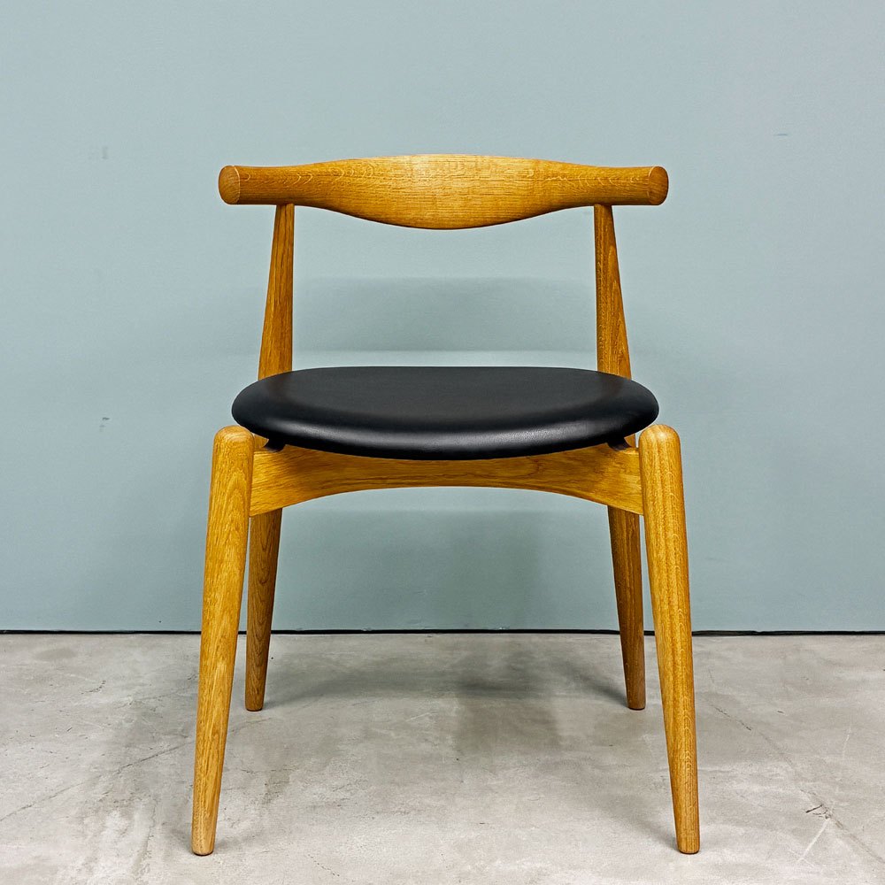 カールハンセン＆サン Carl Hansen & Son CH20 エルボーチェア ダイニングチェア オーク材 レザー 本革 ハンス・J・ウェグナー ◎