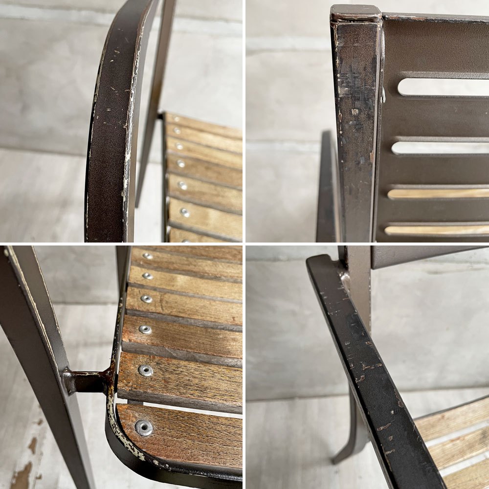 エミュー emu セーニョチェア SEGNOCHAIR ガーデンチェア アーム スタッキング イタリア 2脚セット ♪