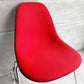 ハーマンミラー Herman Miller モダンファニチャーセールス ビンテージ サイドシェルチェア FRP アプホルスター ファブリック張り替え済み スタッキングベース イームズ ♪