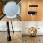 フリッツハンセン Fritz Hansen アントチェア ANT CHAIR アリンコチェア エルム材 4本脚 アルネ・ヤコブセン デンマーク 北欧家具 B ◎