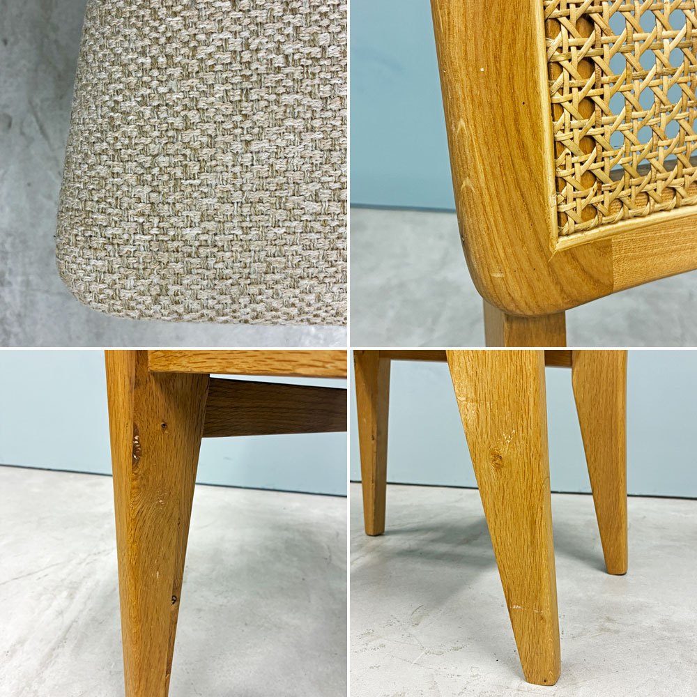 クラッシュゲート CRASHGATE ノットアンティークス Knot Antiques ピケ PIKE ダイニングチェア ベージュ オーク材 定価：￥31,900- B ◎