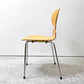 フリッツハンセン Fritz Hansen アントチェア 4本脚 ナチュラルビーチ ラッカー アルネ・ヤコブセン 北欧家具 A ●
