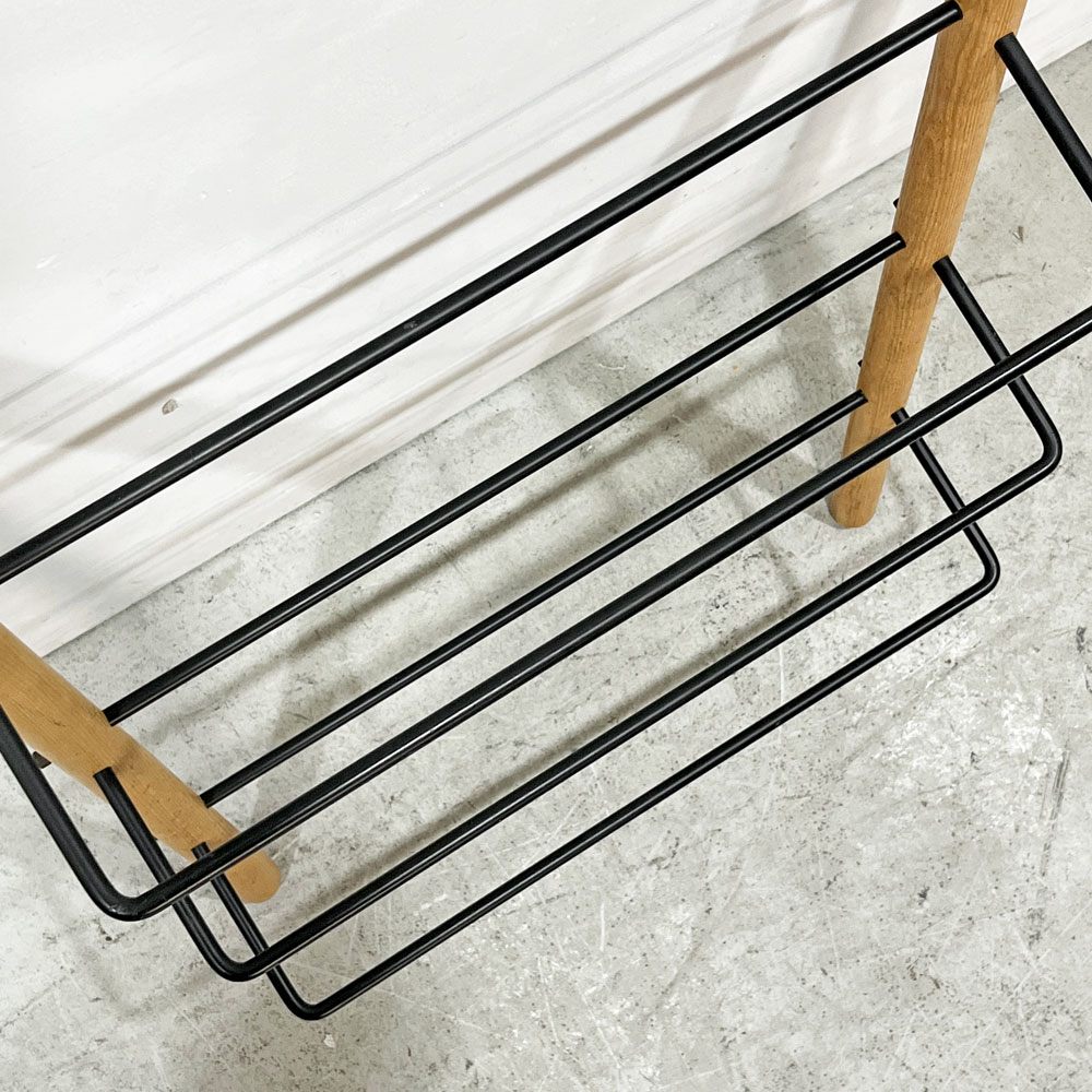 ノルメイド Norrmade スティック STICK シューズラック アッシュ材×スチール トゥールズデザイン Tools Design デンマーク 廃番 ●