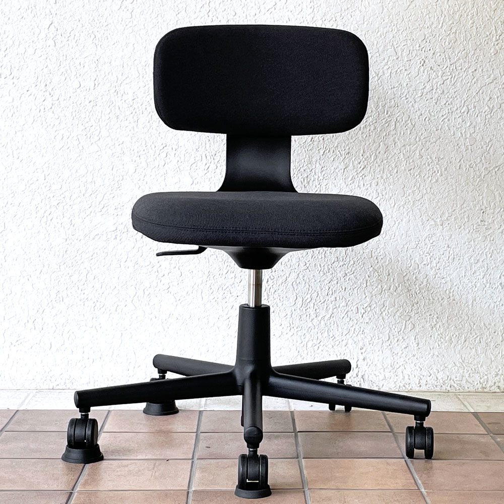 ヴィトラ vitra ルーキー Rookie デスクチェア キャスターチェア コンスタンチン・グルチッチ ダークグレー系ファブリッック 定価￥78,100- ◇
