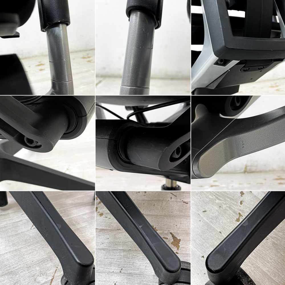 イトーキ ITOKI スピーナ Spina KE-727GV-T1T1 オフィスチェア デスクチェア クロスタイプ エクストラハイバック ヘッドサポートユニット付 可動ヘッドレスト アジャスタブル肘 ●