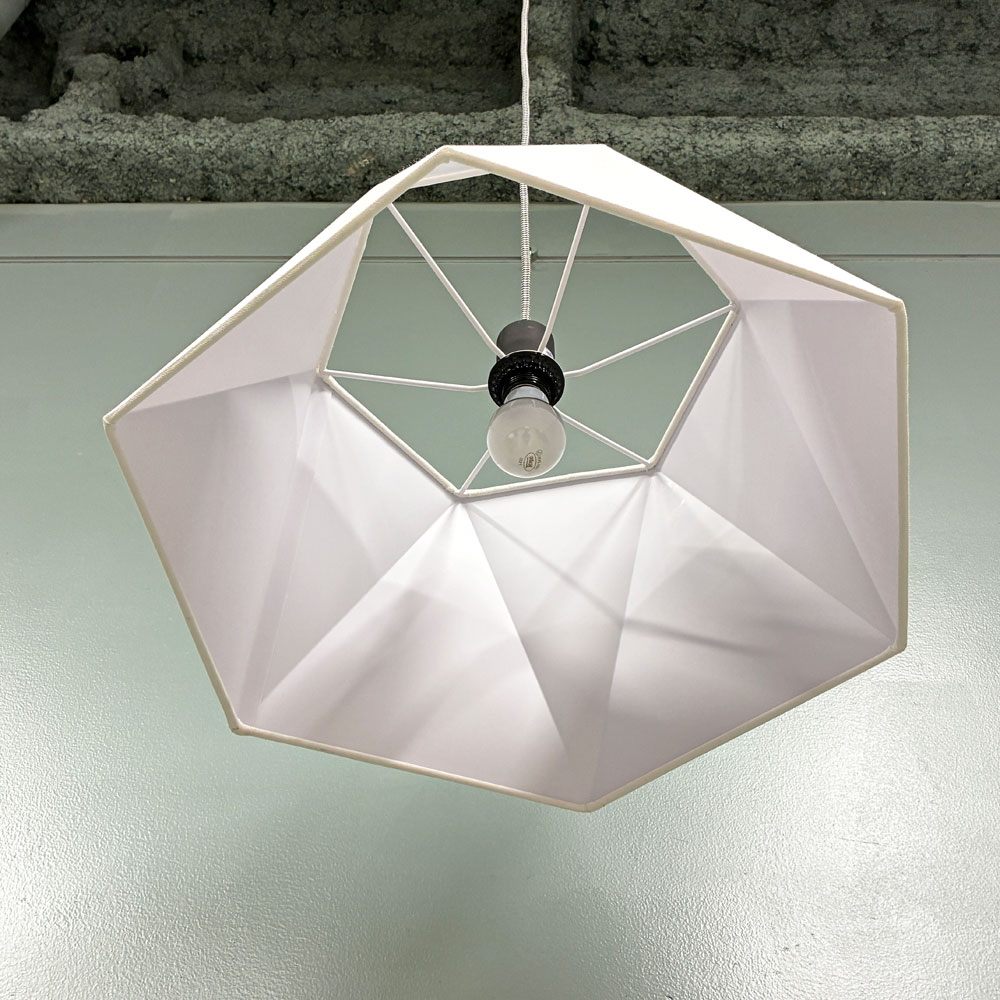 アートワークスタジオ ART WORK STUDIO エスプレッソ2ペンダント Espresso 2-pendant ファブリック ホワイト 照明 ペンダントライト ¥29,700- B ◎