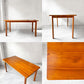 スキャンティーク SCANTEAK モノ MONO ダイニングテーブル チーク無垢材 W150cm 美品 北欧スタイル ★