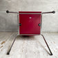 エンゲルブレヒト Engelbrechts チャリックチェア CHAIRIK Chair 101 ダイニングチェア スタッキング 4本脚 ボルドー プライウッド スチール デンマーク 未使用品 定価63,800円 ♪