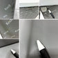ノル ノール Knoll ブルーノ brno アームチェア チューブラー 合皮レザー グレー系カラー ミースファンデルローエ カンチレバー ●