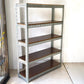 リオン LYON アングルシェルフ SLOTTED ANGLE SHELF 5段 オープンシェルフ インダストリアル P.F.S取扱 ★
