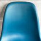 ハーマンミラー HermanMiller サイドシェルチェア ドゥエルレッグ DSW ピーコックブルー × エボニー ポリプロピレン製 イームズ ミッドセンチュリー 廃番色 ♪