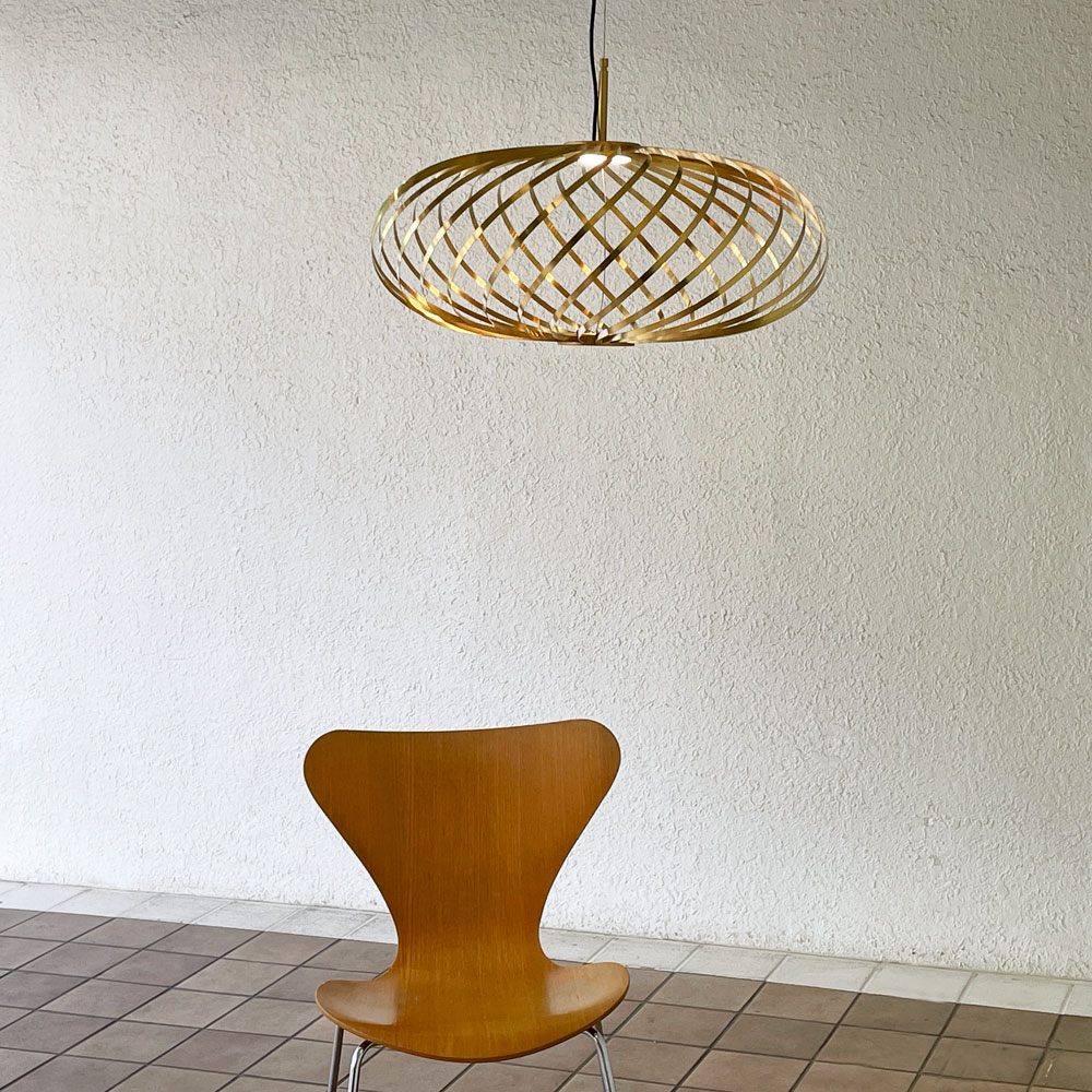 トムディクソン Tom Dixon スプリング スモール ペンダントライト SPRING SMALL PENDANT ブラス BRASS 定価228,800円 ◇