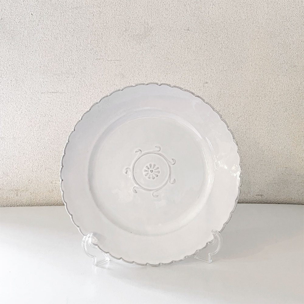 アスティエ・ド・ヴィラット ASTIER de VILLATTE パンセ Pensee ディナープレート 26.5cm フランス 定価￥17,600- A ◎