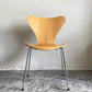 フリッツハンセン Fritz Hansen 3107 セブンチェア ビーチ材 ナチュラル ラッカー仕上げ アルネ・ヤコブセン スタッキング デンマーク 北欧家具 B ■