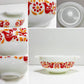 オールドパイレックス OLD PYREX フレンドシップ シンデレラ ミキシングボウル レッド イエロー 4個セット ●