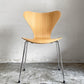 フリッツハンセン Fritz Hansen 3107 セブンチェア ビーチ材 ナチュラル アルネ・ヤコブセン Arne Jacobsen スタッキング デンマーク 北欧家具 ■
