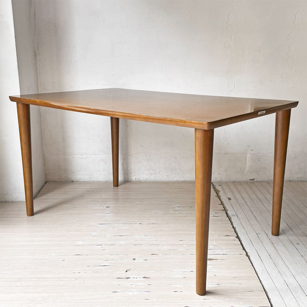 カリモク60+ Karimoku60+ ダイニングテーブル 1300 幅130cm ウォールナットカラー ジャパニーズミッドセンチュリー 定価 ¥86,900- ★