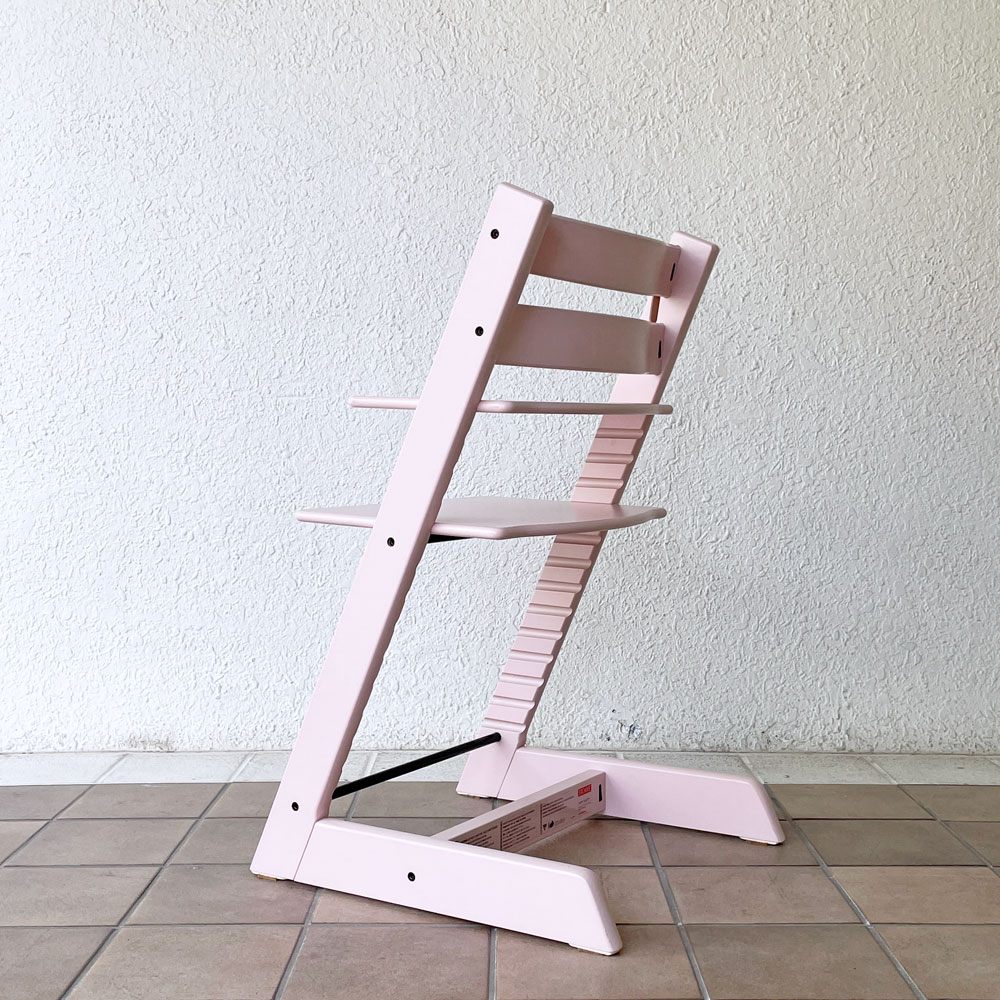 ストッケ STOKKE トリップトラップ TRIPP TRAPP ベビーチェア キッズチェア S/N5～ セレーヌピンク ノルウェー 北欧家具 ◇