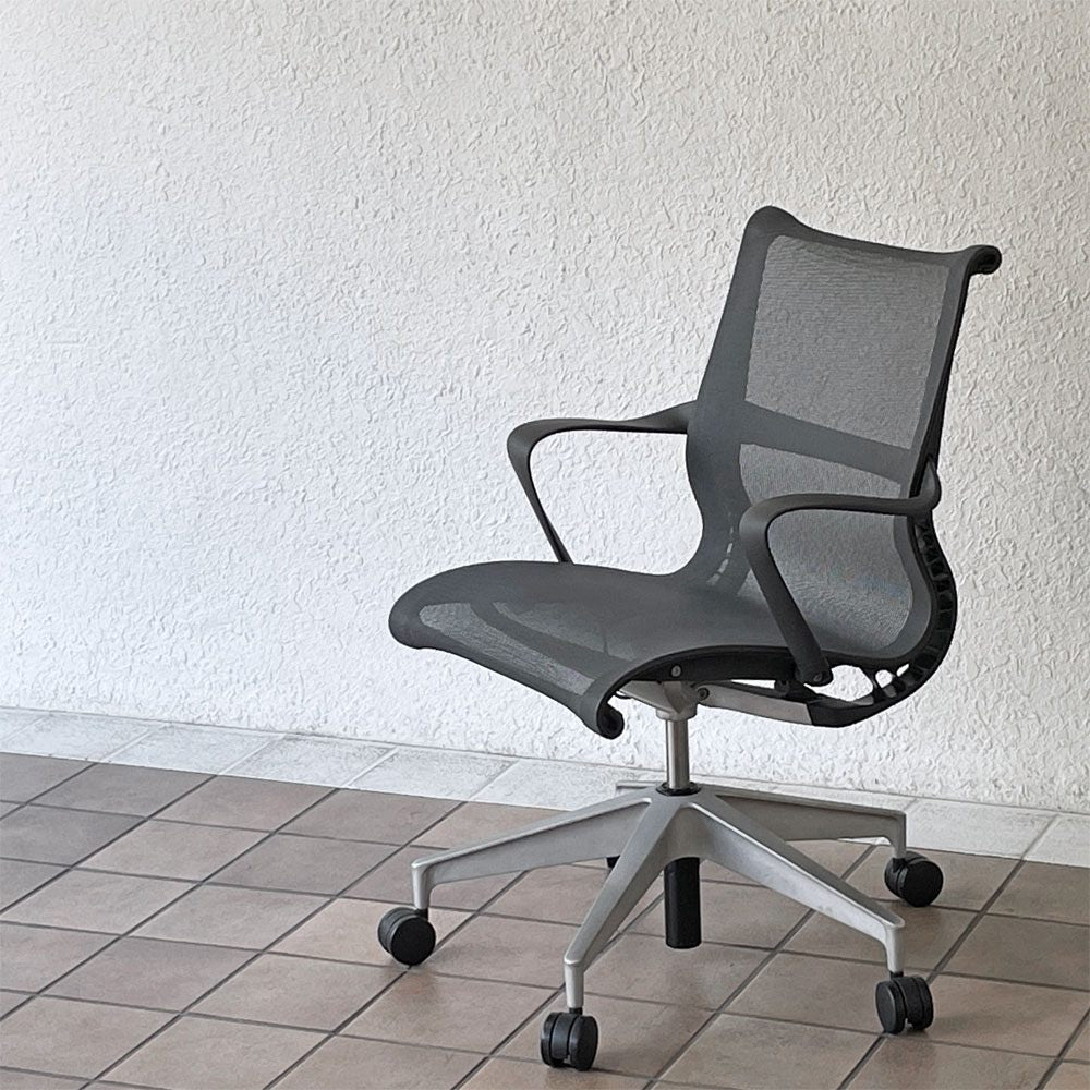 ハーマンミラー Herman Miller セトゥー Setu デスクチェア マルチパーパスチェア オフィスチェア タスクチェア 5本脚 スタジオ7.5 ◇