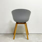 ヘイ HAY アバウト ア チェア ABOUT A CHAIR AAC22 アームチェア ダイニングチェア コンクリートグレー ヒー・ウェリング 北欧モダン デンマーク ●