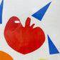 アンリマティス Henri Matisse リトグラフ Composition, 1956 アートフレーム フォーヴィスム 野獣派 W41.5cm 額装品 ●