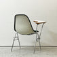 ハーマンミラー Herman Miller サイドシェルチェア セカンド 2nd ビンテージ アプホルスター スクールベース スタッキングベース 肘掛けテーブル付 イームズ ミッドセンチュリー B ●