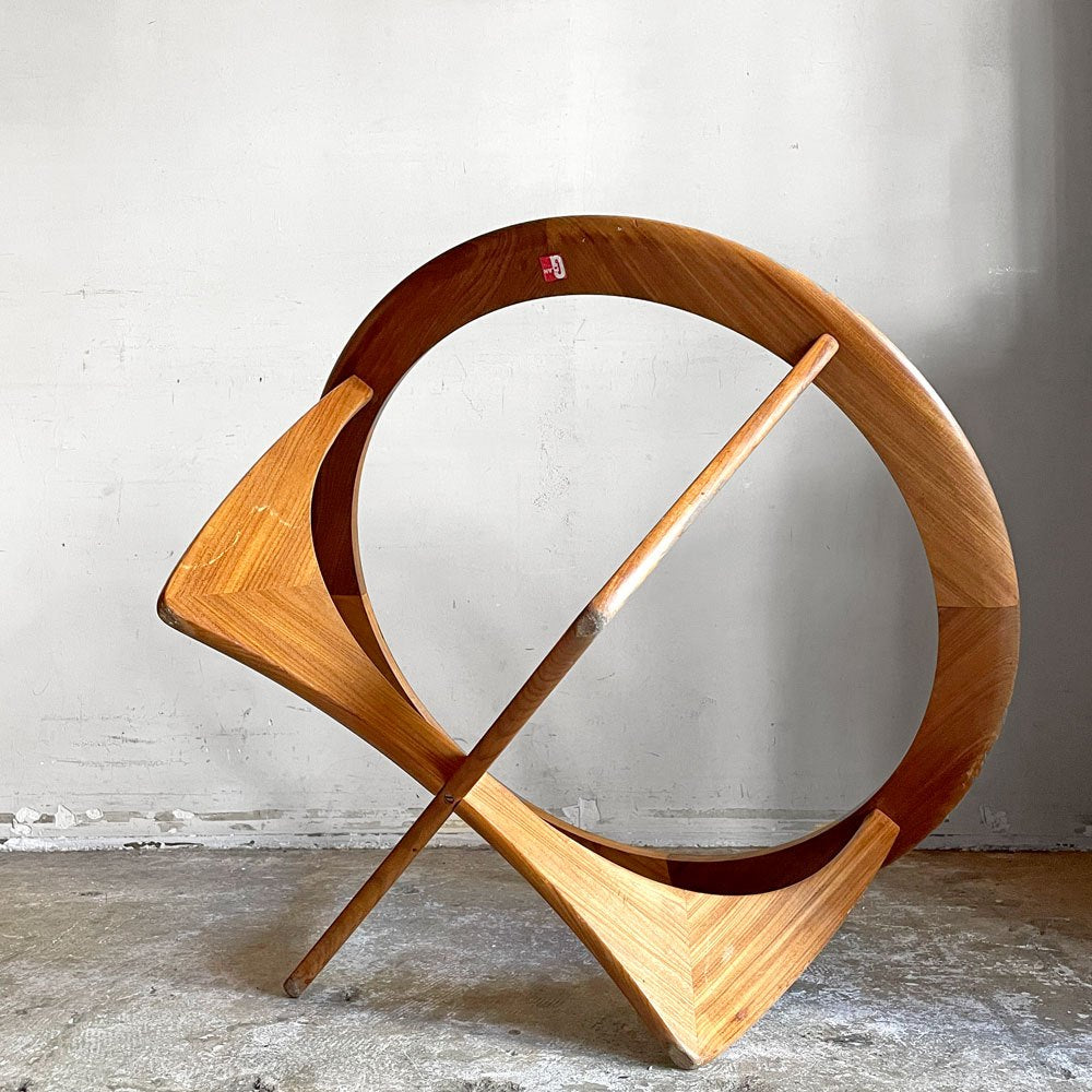 エベネゼル・グーム Ebenezer Gomme ジープラン G-PLAN アストロ ASTRO ラウンド ガラス コーヒーテーブル チーク材 英国■