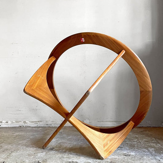 エベネゼル・グーム Ebenezer Gomme ジープラン G-PLAN アストロ ASTRO ラウンド ガラス コーヒーテーブル チーク材 英国■