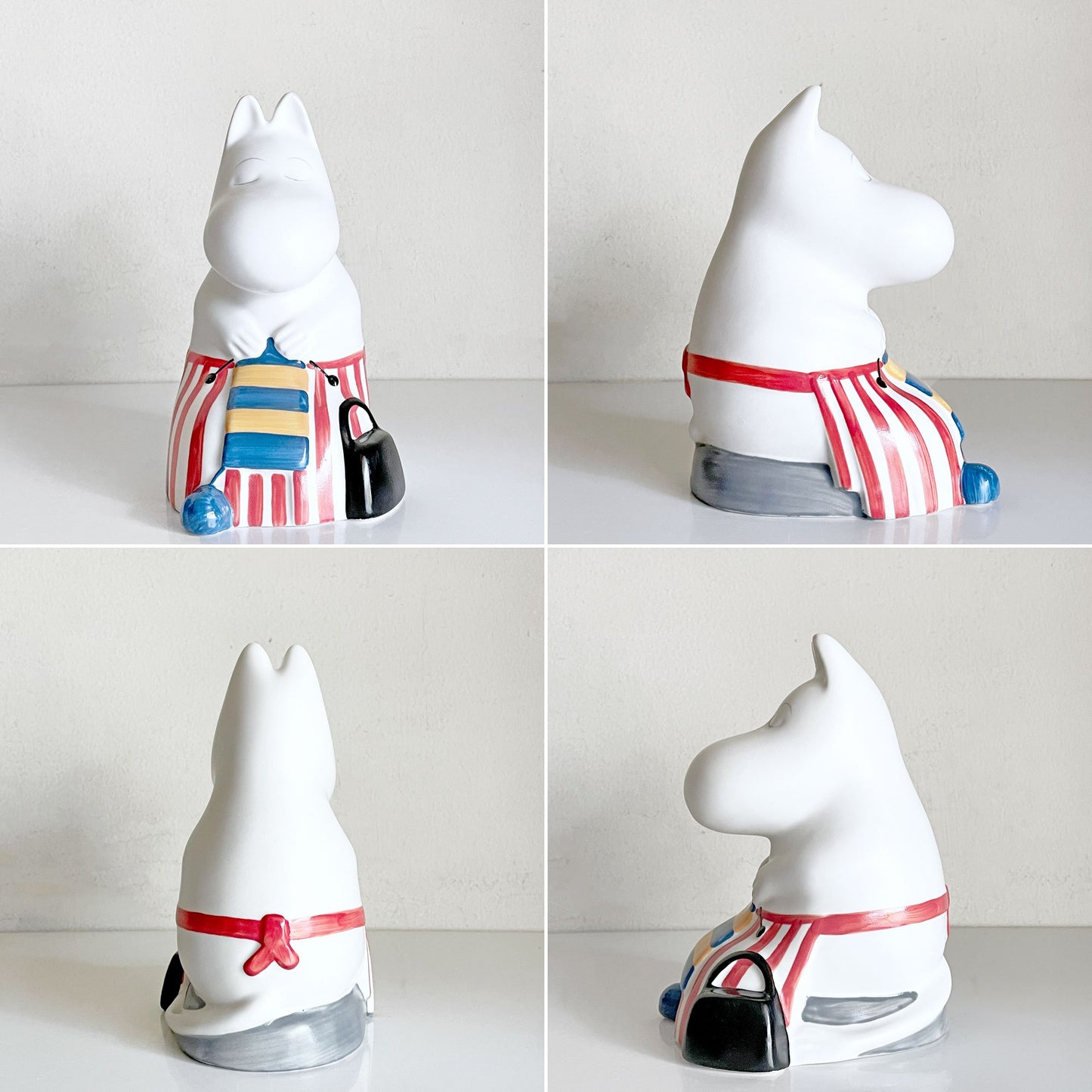 アラビア ARABIA ムーミン フィギュア MOOMIN ムーミンママ 編み物 人形 フィギュリン 陶器 フィンランド 北欧雑貨 廃番 ■