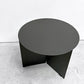 ヘイ HAY スリットテーブル SLIT TABLE XL サイドテーブル ローテーブル ラウンド Φ45cm スチール ブラック 北欧 デンマーク モダン C ●
