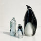 ホグラン アート グラス HOGLUND ART GLASS ガラスオブジェ ペンギンS・M・L 3点セット ニュージーランド ◎