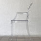 カルテル Kartell ルイゴースト LouisGhost アームチェア クリスタル スタッキング フィリップ・スタルク Philippe Starck イタリア ◇