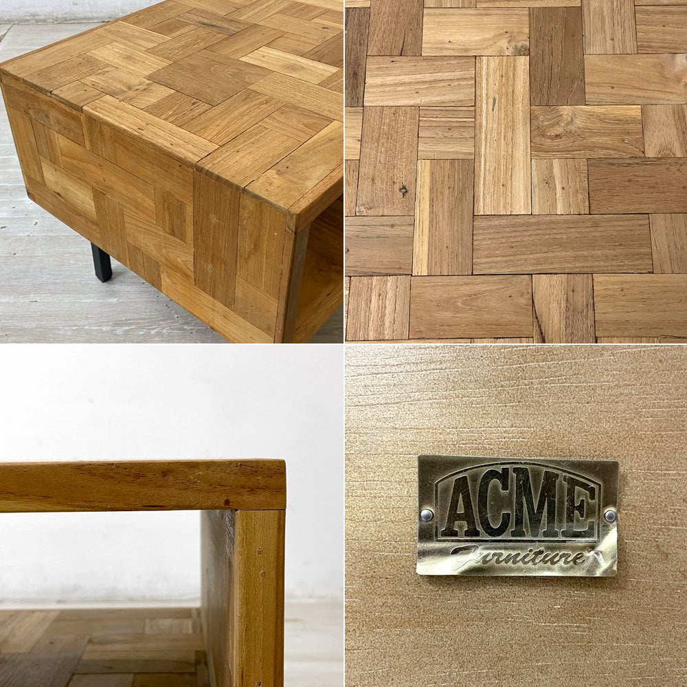 アクメファニチャー ACME Furniture トロイ コーヒーテーブル TROY COFFEE TABLE ローテーブル チーク古材 ●