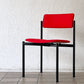 アスコ ASKO キキチェア KIKI CHAIR ダイニングチェア スチール ファブリック レッド イルマリ・タピオヴァーラ フィンランド 北欧家具 ビンテージ ◇