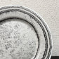 ママカロン ma.macaron 刺繍の転写プレート 19.5cm デザートプレート 中皿 磁器 現代作家 A ◎