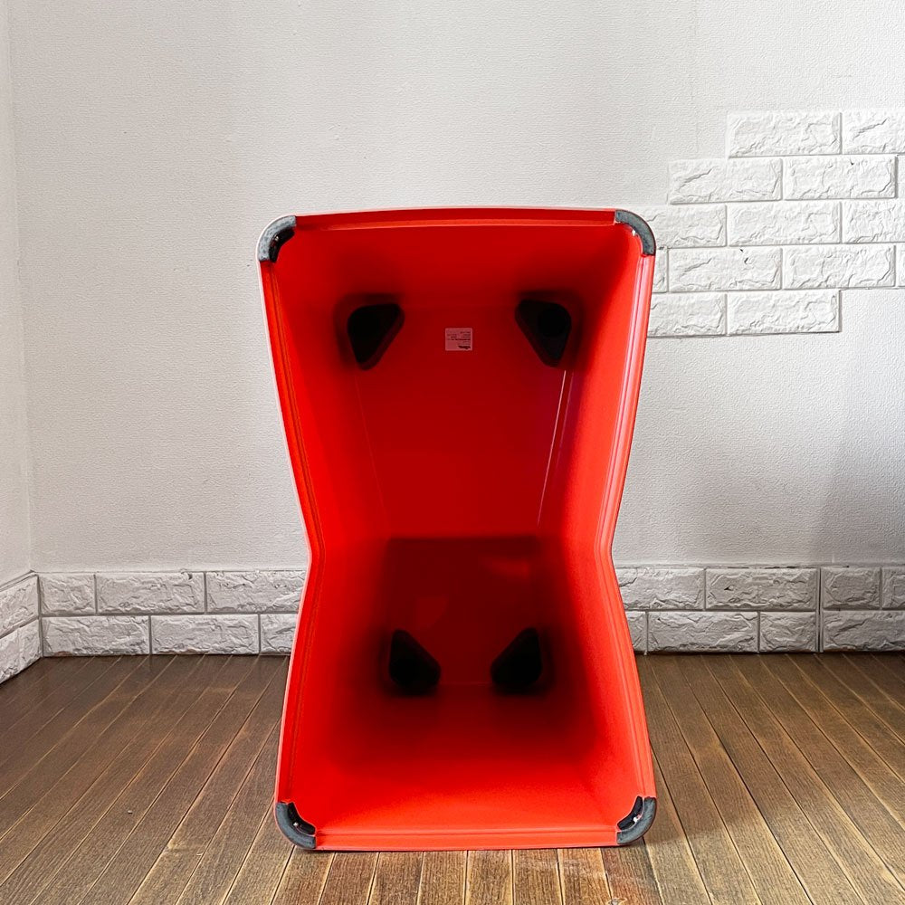 ヴィトラ vitra スツール ツール STOOL TOOL コンスタンチン・グルチッチ スタッキング ポピーレッド スイス 定価48,400円 ◎