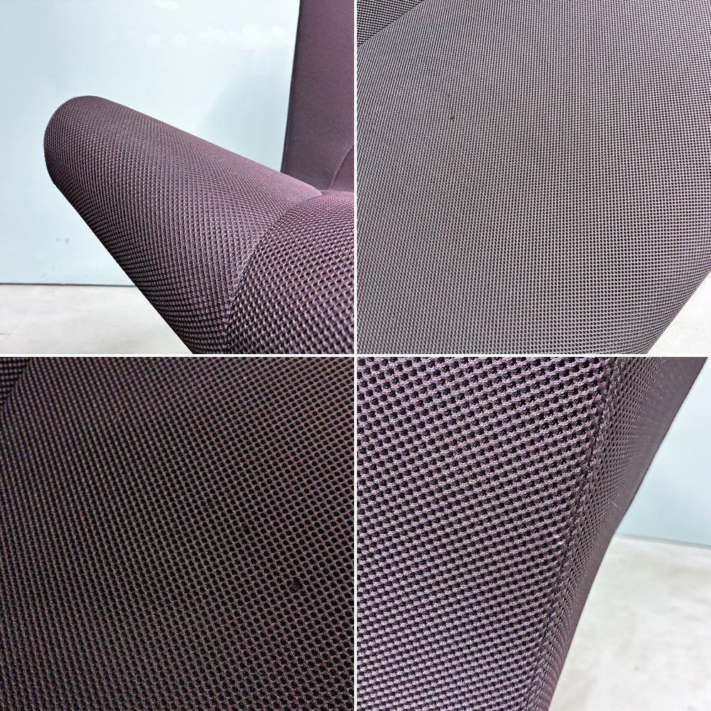 カッシーナ Cassina IXC. ブーメランソファ BOOMERANGSOFA 2p グエナエル・ニコラ モールドウレタン 定価：￥390,000- ◎