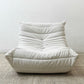 リーンロゼ ligne roset トーゴ TOGO 1P ソファ フランス家具 ウルトラスエード ホワイト ミッシェルデュカロワ Michel Ducaroy ●