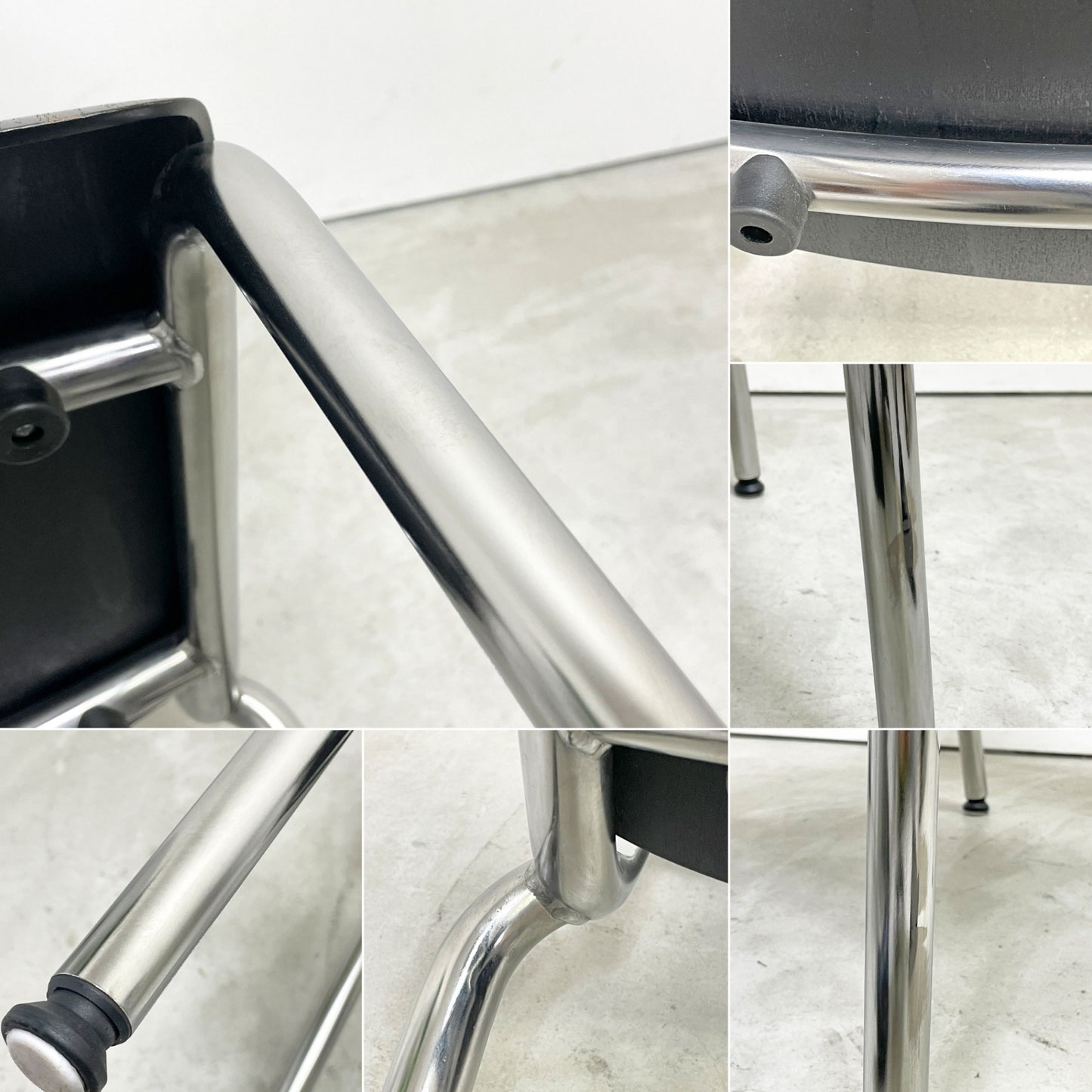 ヘイ HAY ハーフタイムチェア HALFTIME CHAIR ダイニングチェア スタッキング プライウッド スチール ブラック 北欧 デンマーク モダン 現状品 B ●