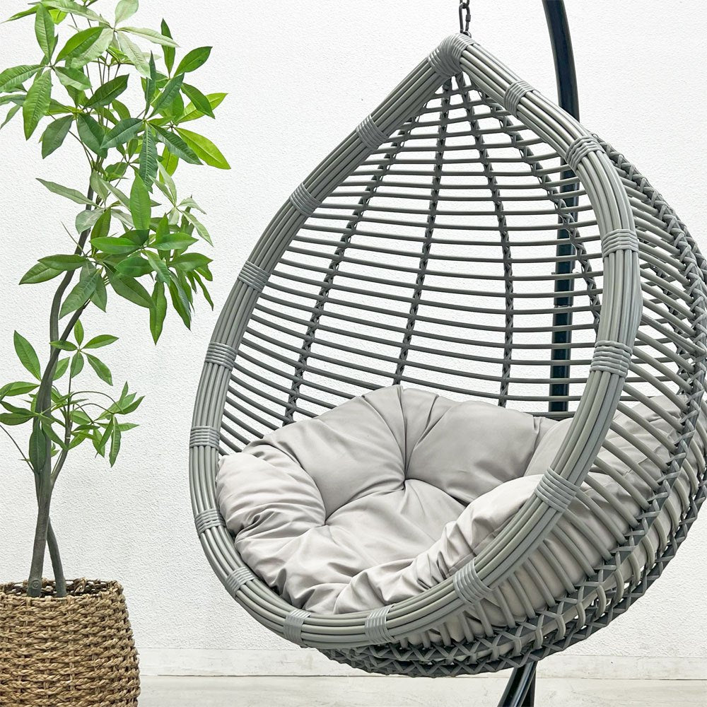 アビタスタイル AbitaStyle ハンギングチェア ラウンジャー MYC1538GYA 店舗什器 屋内 屋外 参考定価￥104,280 〓