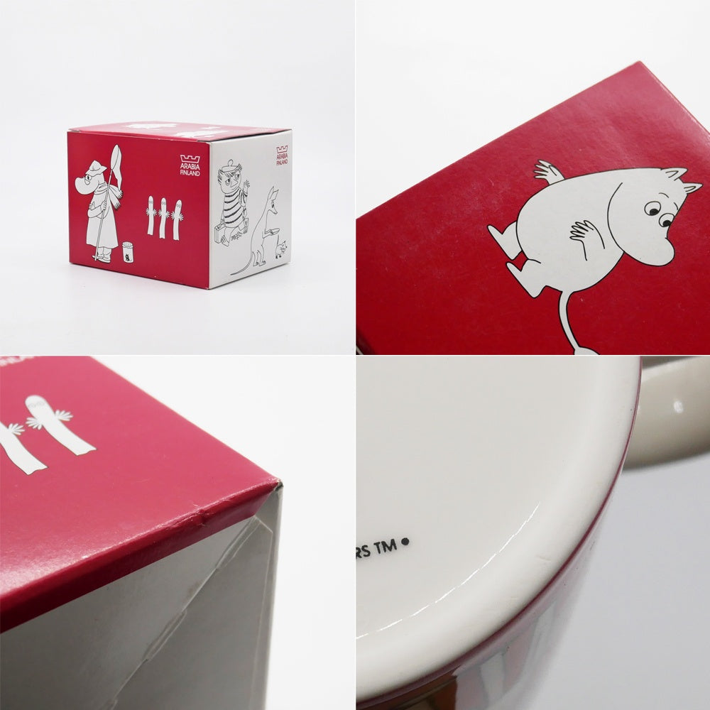 アラビア ARABIA ムーミンマグ MOOMIN ローズガーデン 2010年 夏限定 フィンランド 北欧食器 箱付き ●